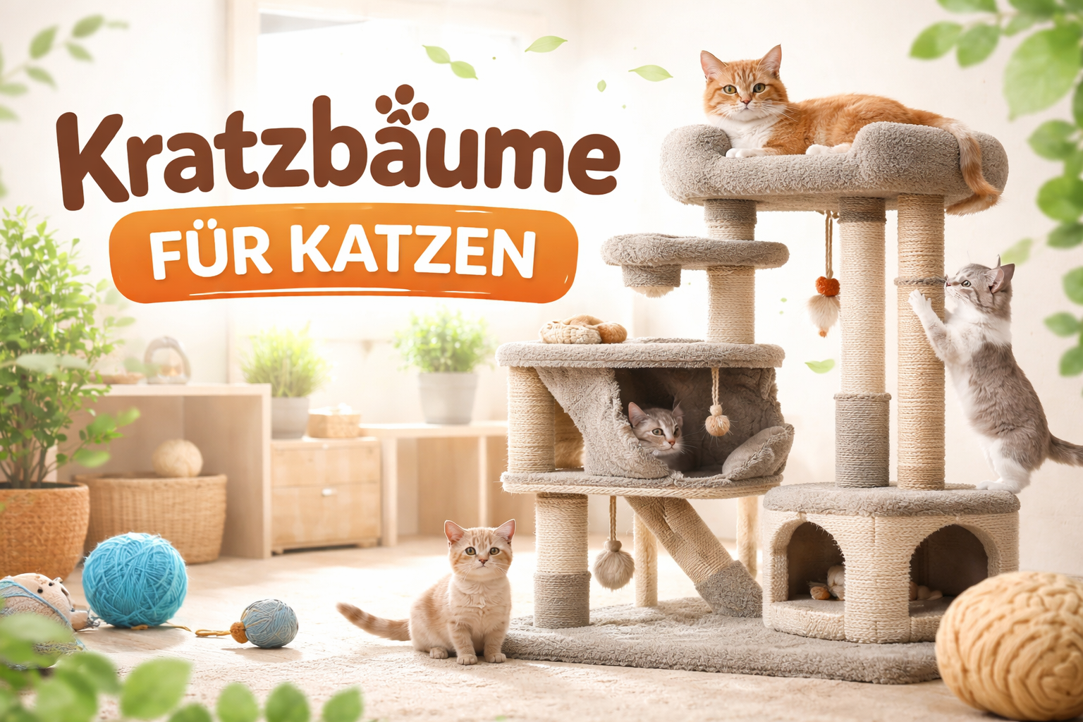 Kratzbäume für Katzen