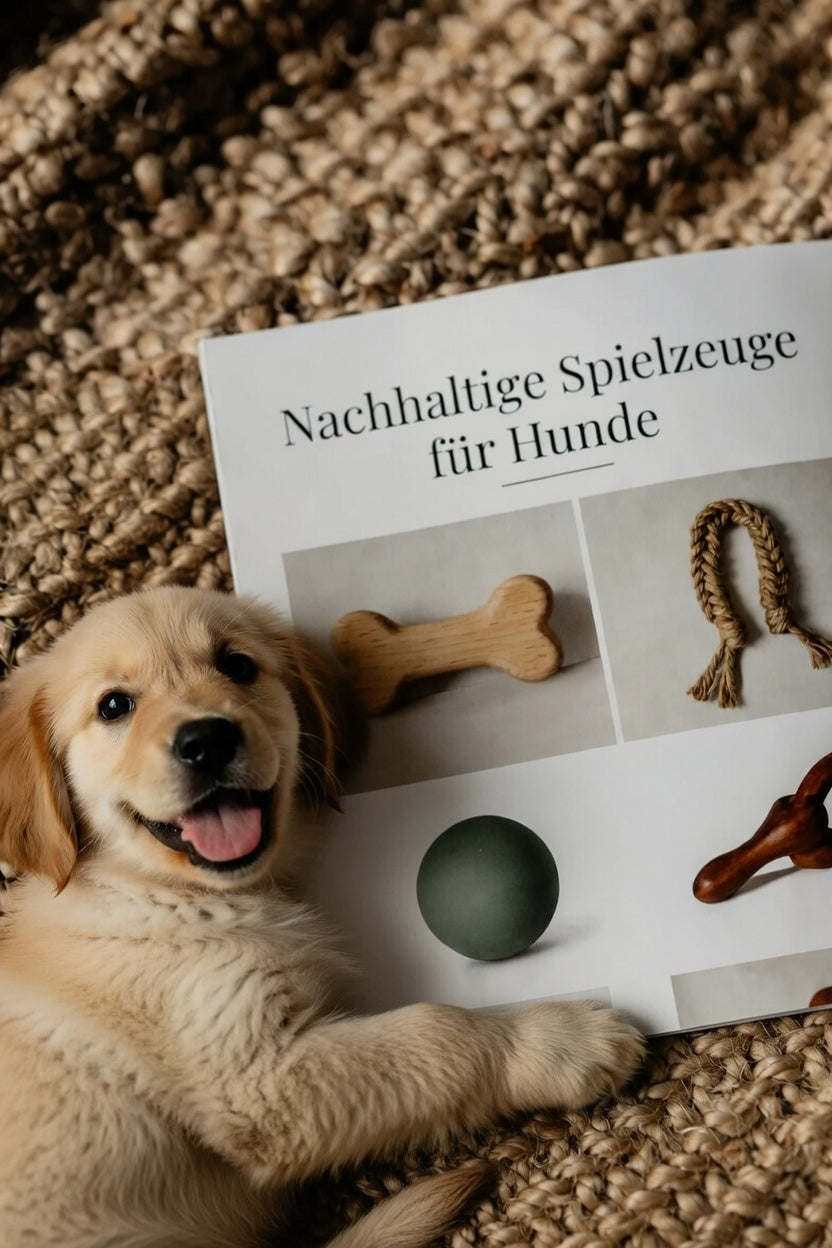 Nachhaltige Spielzeuge für Hunde