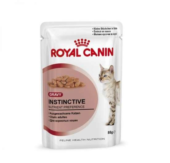 Royal Canin Frischebeutel Instinctive Sauce in Sosse Multipack 12x85g
