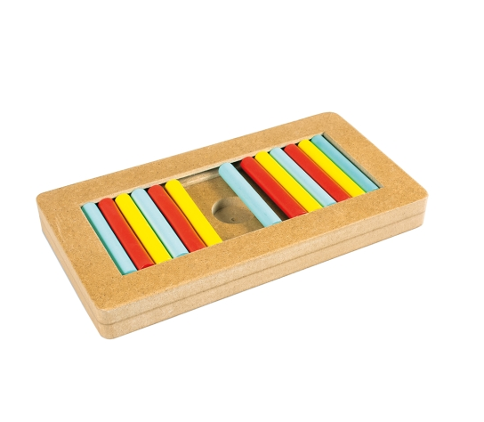 Duvoplus Intelligenzspiel Slide n Snack Puzzle Rechteck