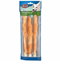 Trixie Denta Fun Chicken Chewing Rolls - 28cm/3 Stück