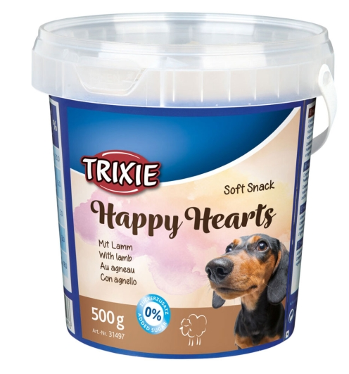 Trixie Soft Snack Happy Hearts 500g Eimer