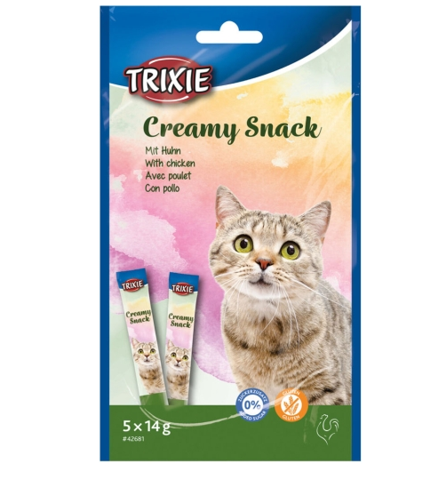 Trixie Creamy Snack mit Hühnerbrust - 5 × 14 g