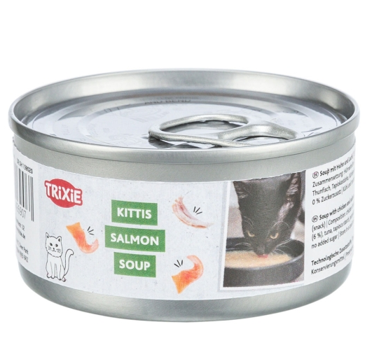 Trixie Kittis Salmon Soup - 4 × 80 g