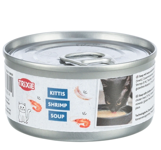 Trixie Kittis Shrimp Soup - 4 × 80 g