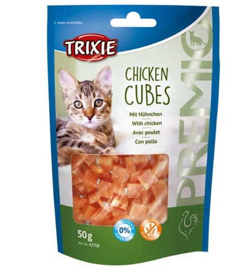 Trixie Premio Chicken Cubes - 50g